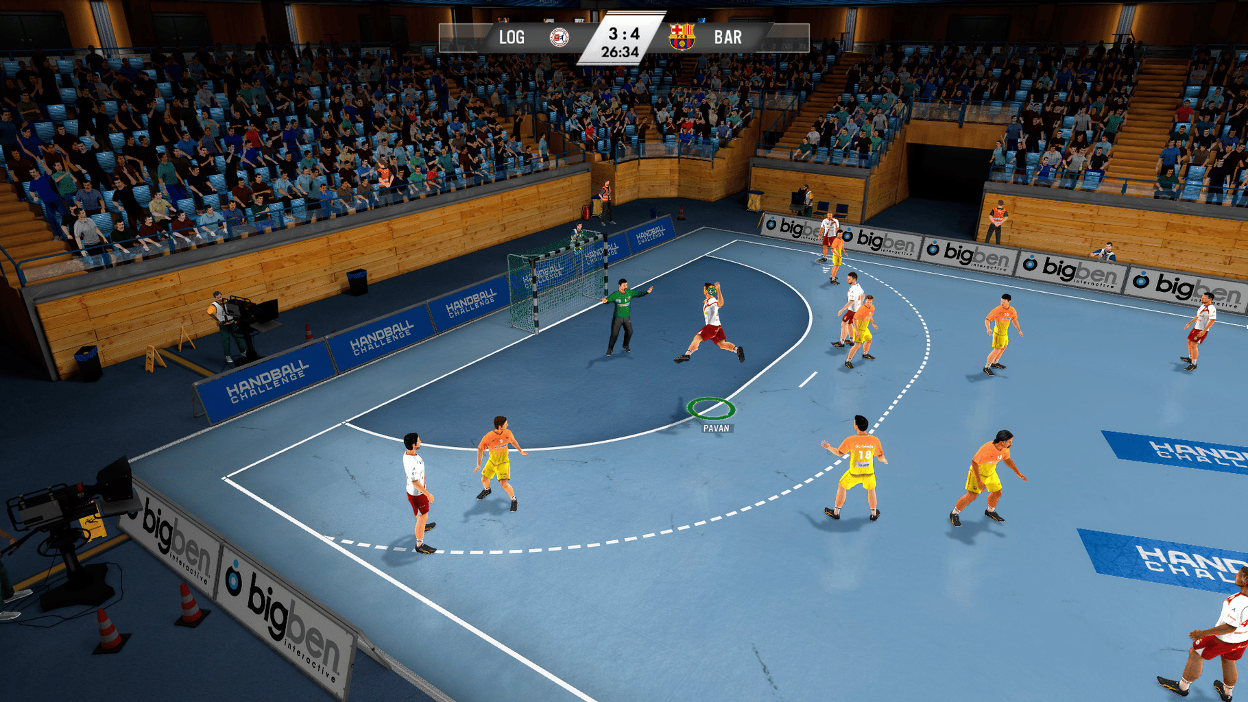 IHF Handball Challenge 14 screenshot