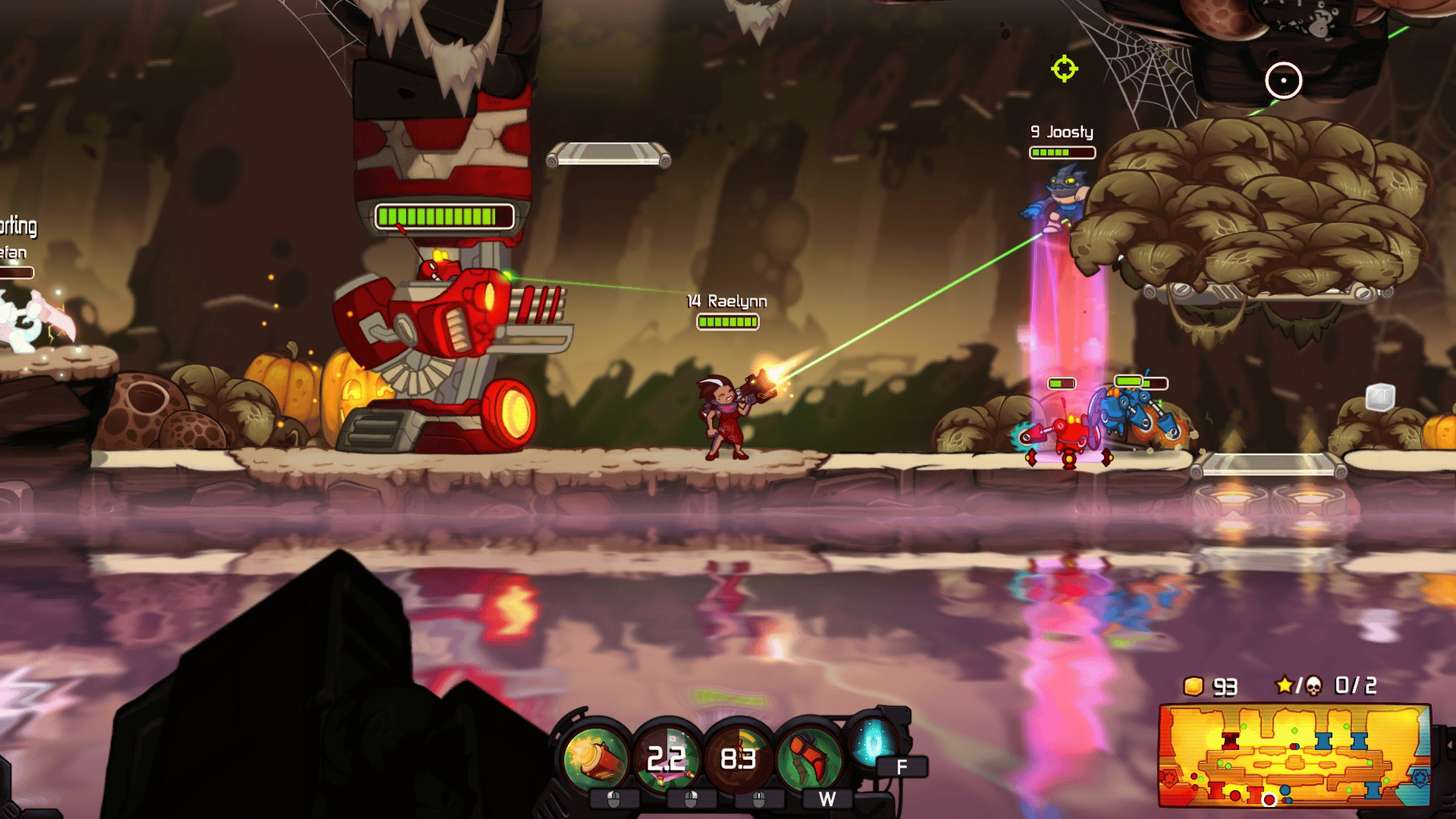 Awesomenauts screenshot