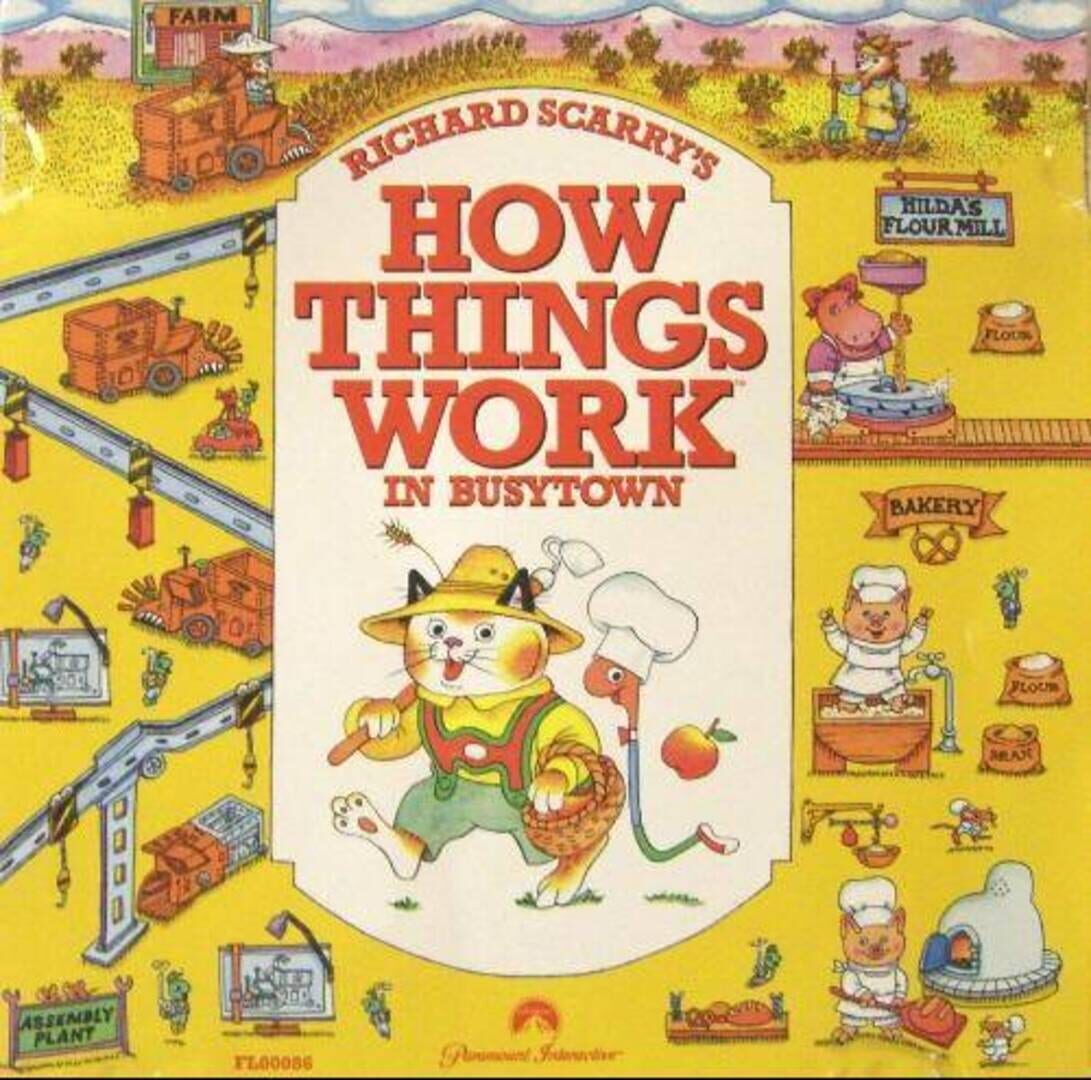 Richard Scarry's How Things Work In Busytown cover art