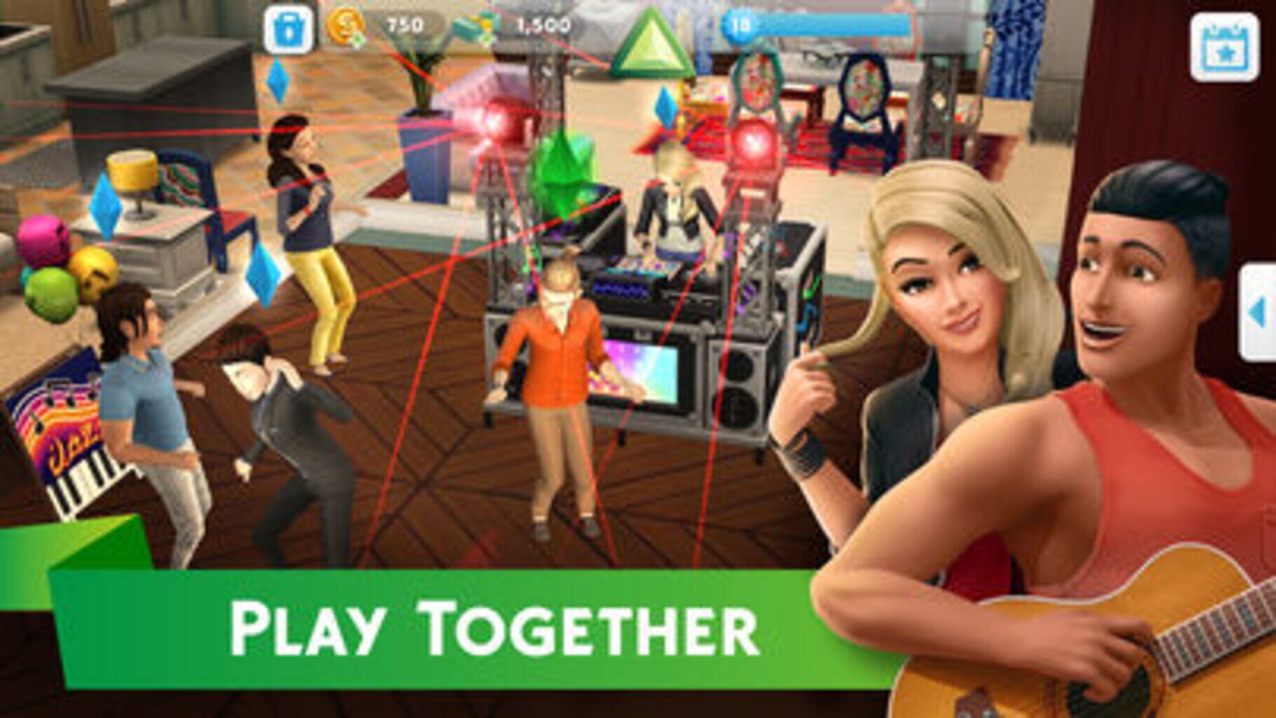 Captura de pantalla - The Sims Mobile