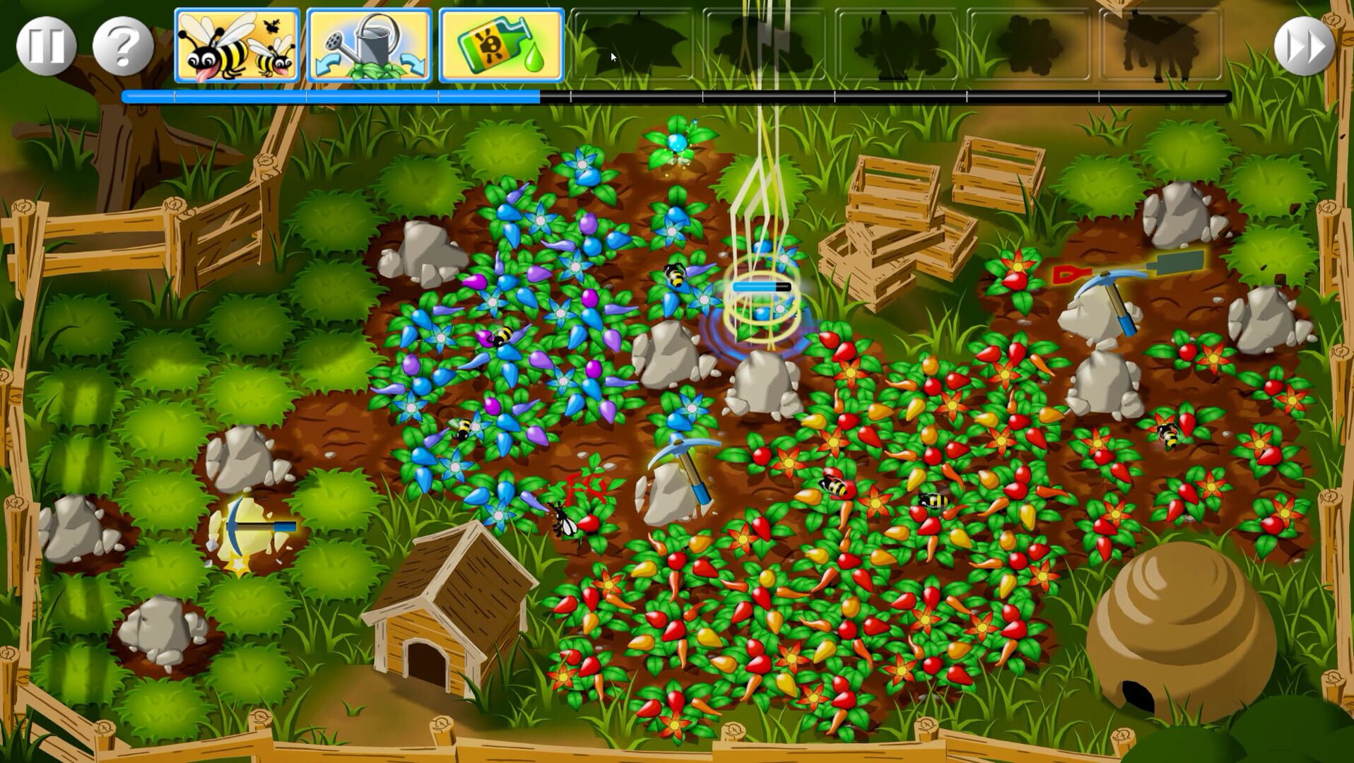 Garden Wars - Screenshot
