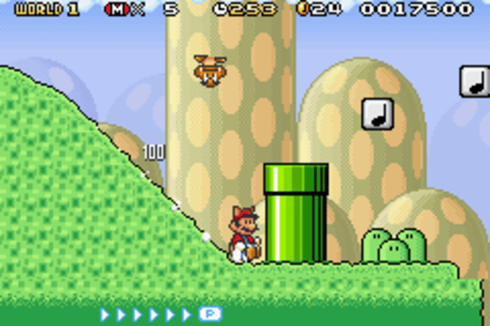 Super Mario Advance 4: Super Mario Bros. 3 screenshot