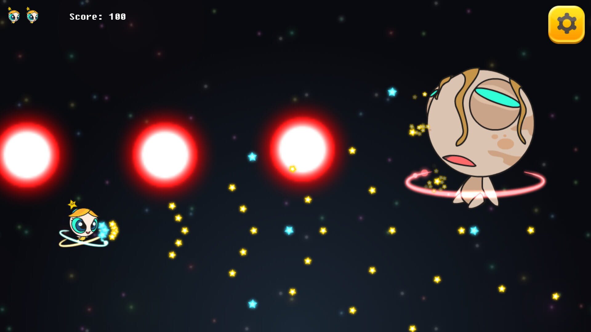 Asteroid Girl - Screenshot
