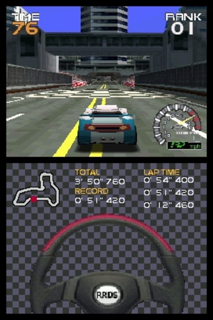 Captura de pantalla - Ridge Racer DS