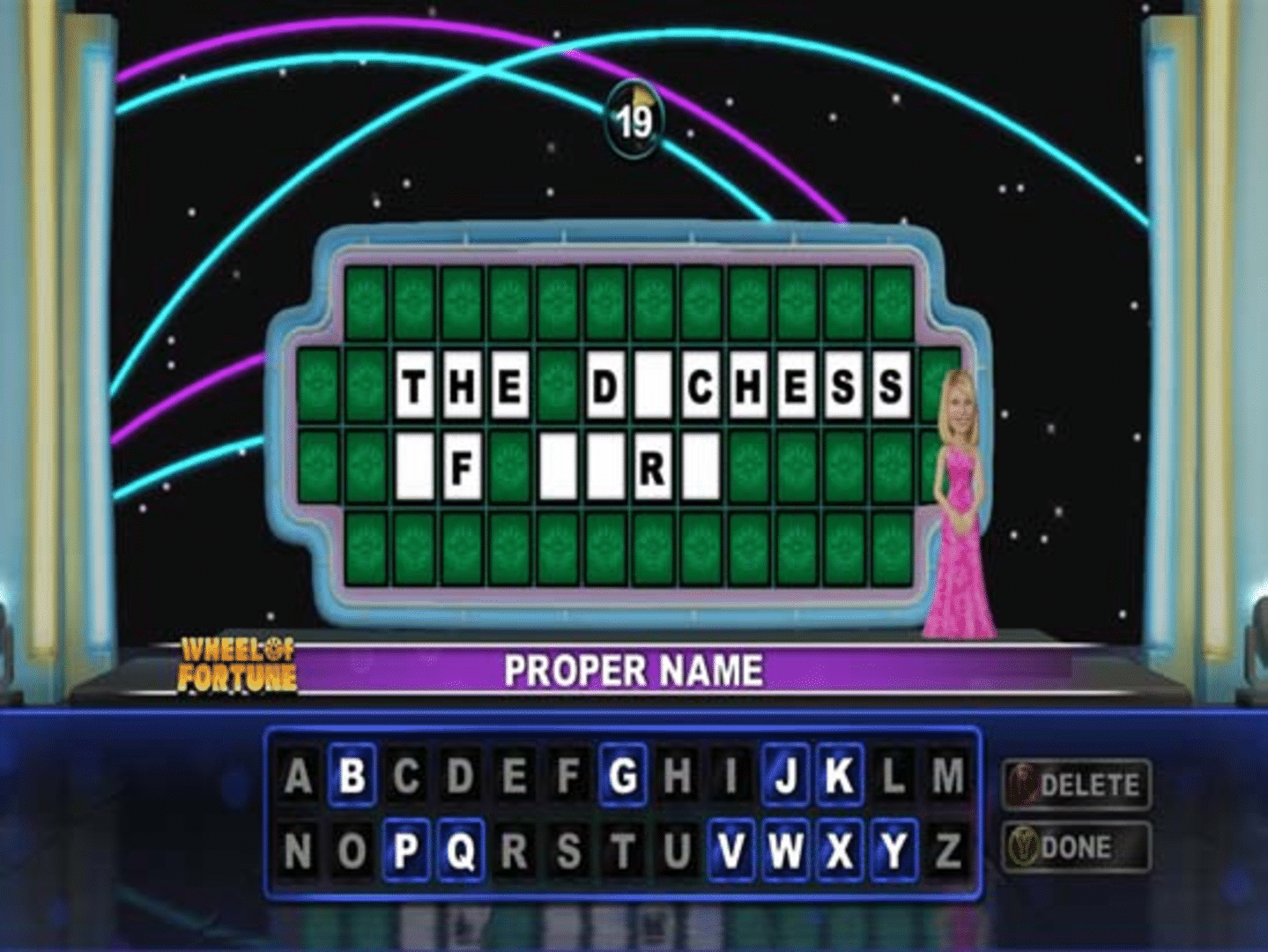 Wheel of Fortune screenshot