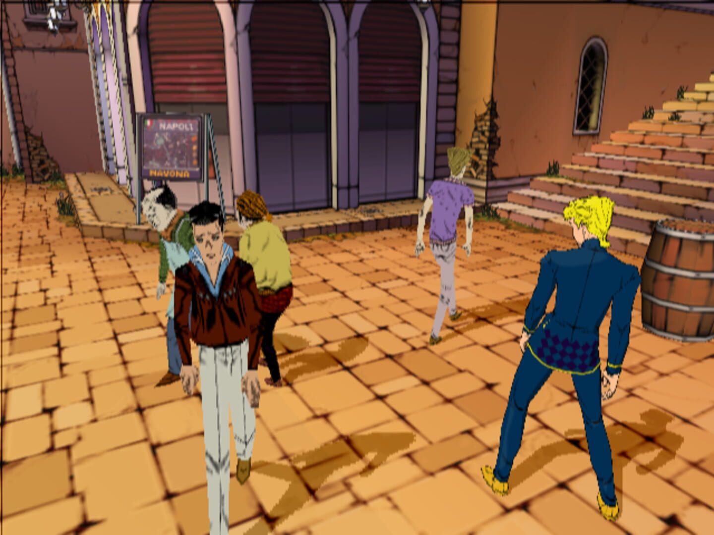 GioGio's Bizarre Adventure: Vento Aureo (PS2) - Gameplay 