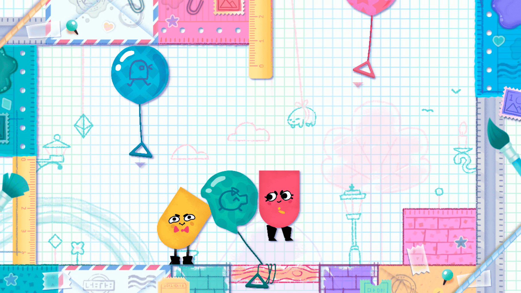 Snipperclips: Cut It Out, Together! screenshot