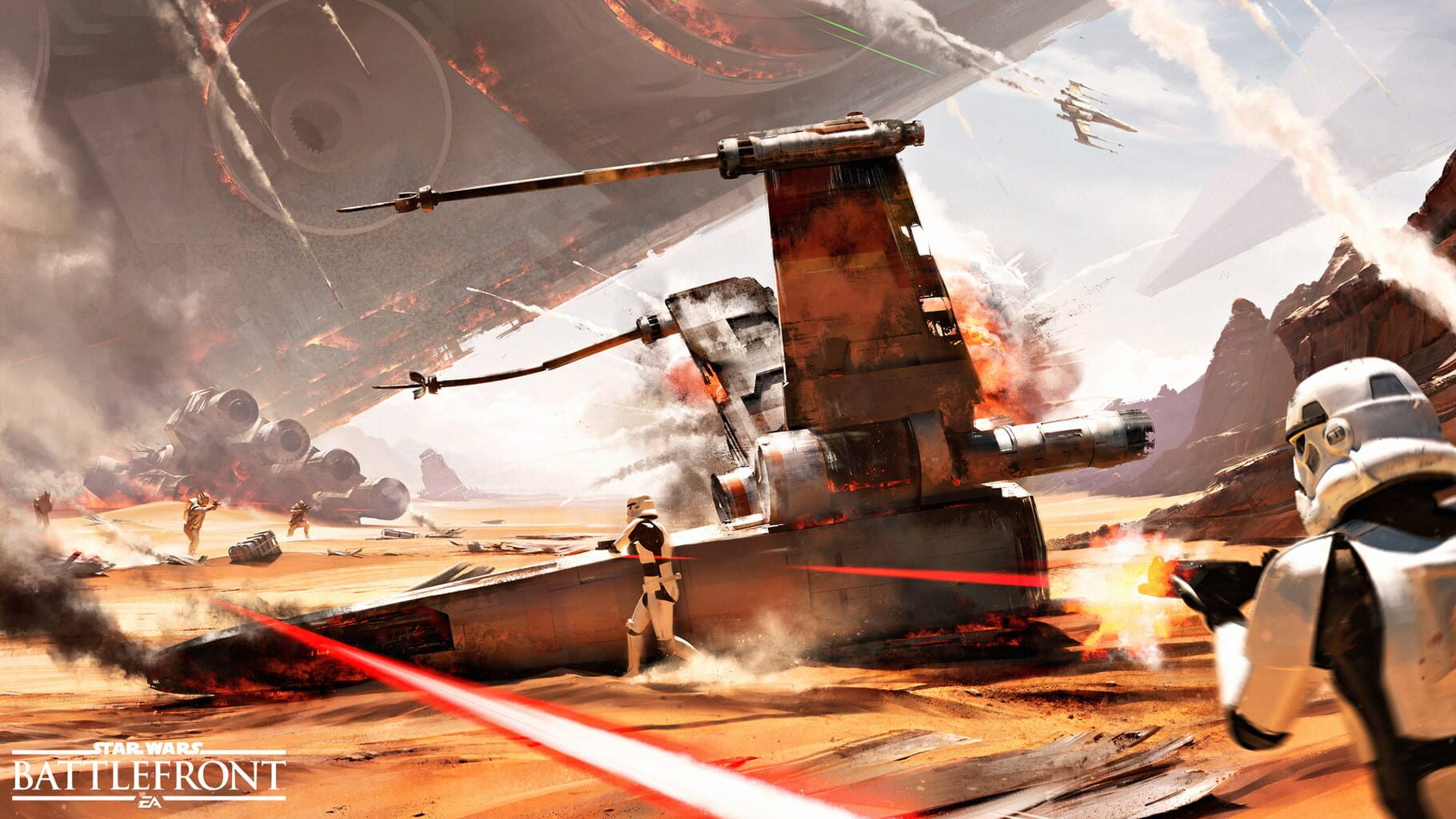 Captura de pantalla - Star Wars Battlefront: Battle of Jakku