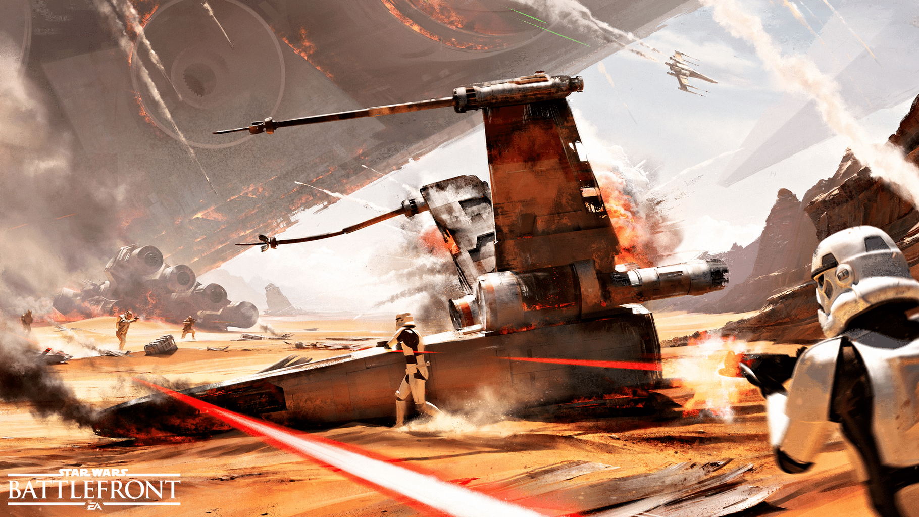 Star Wars Battlefront: Battle of Jakku screenshot