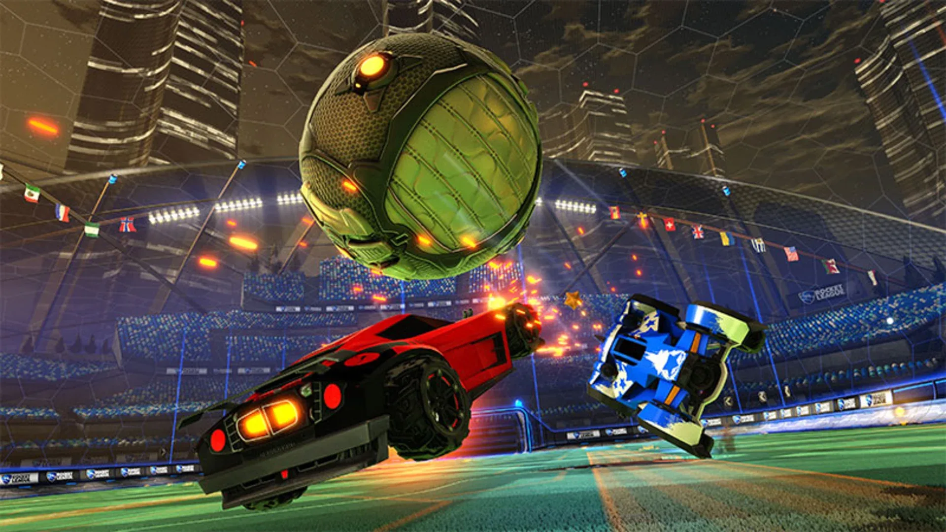 Captura de pantalla - Rocket League