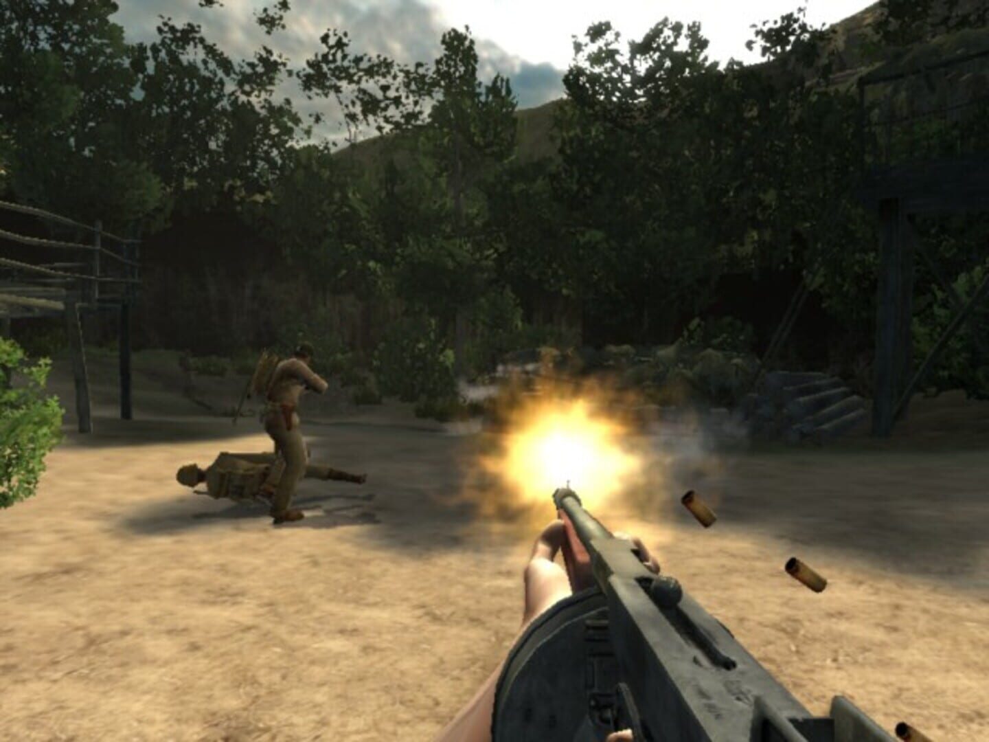 Captura de pantalla - Medal of Honor: Pacific Assault