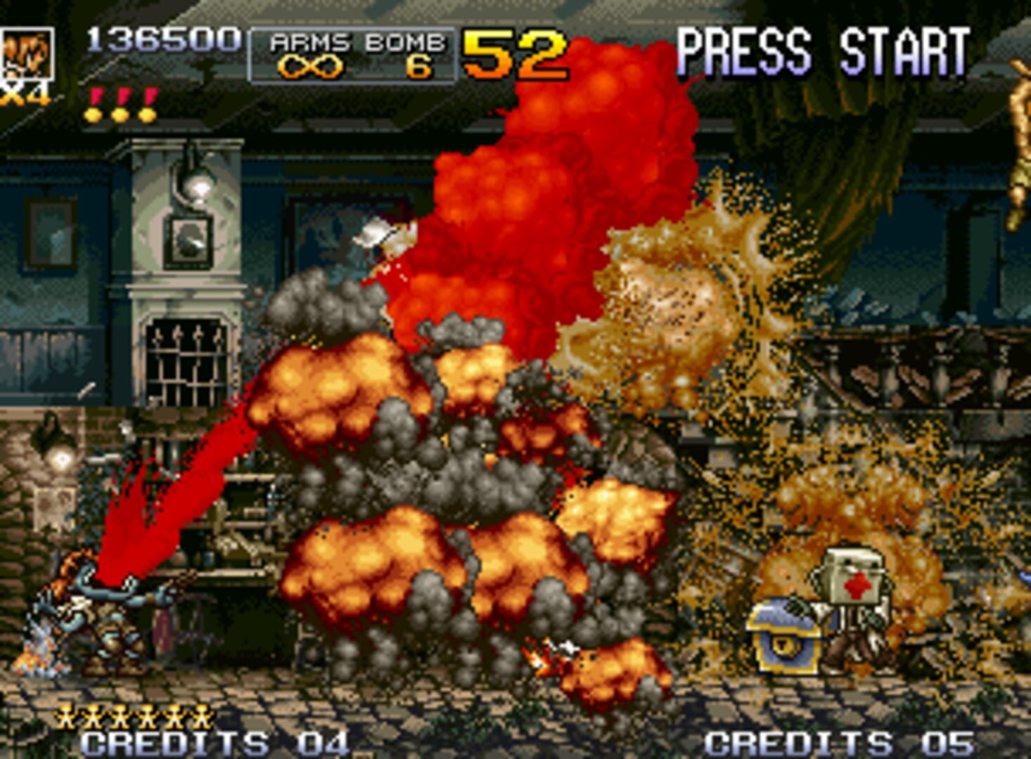 Captura de pantalla - Metal Slug 4