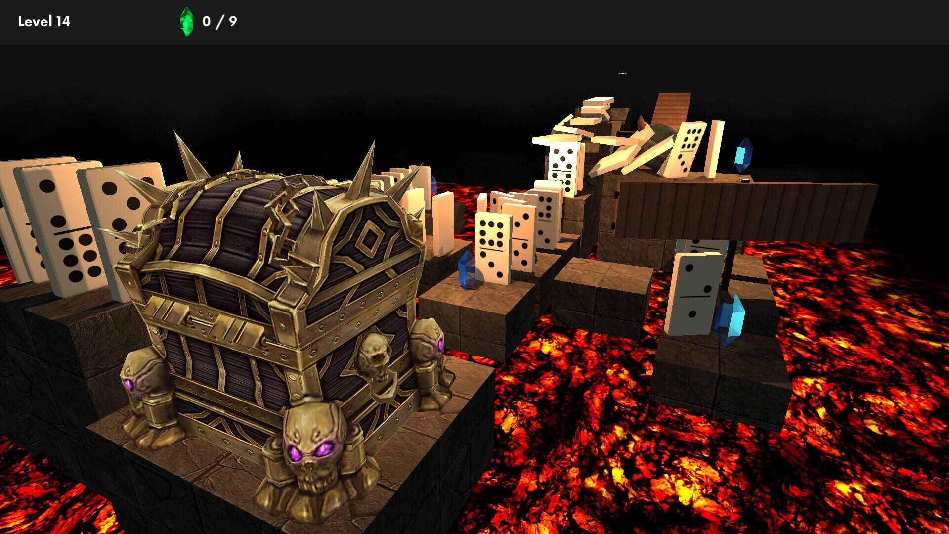 Domino Dungeon - Screenshot