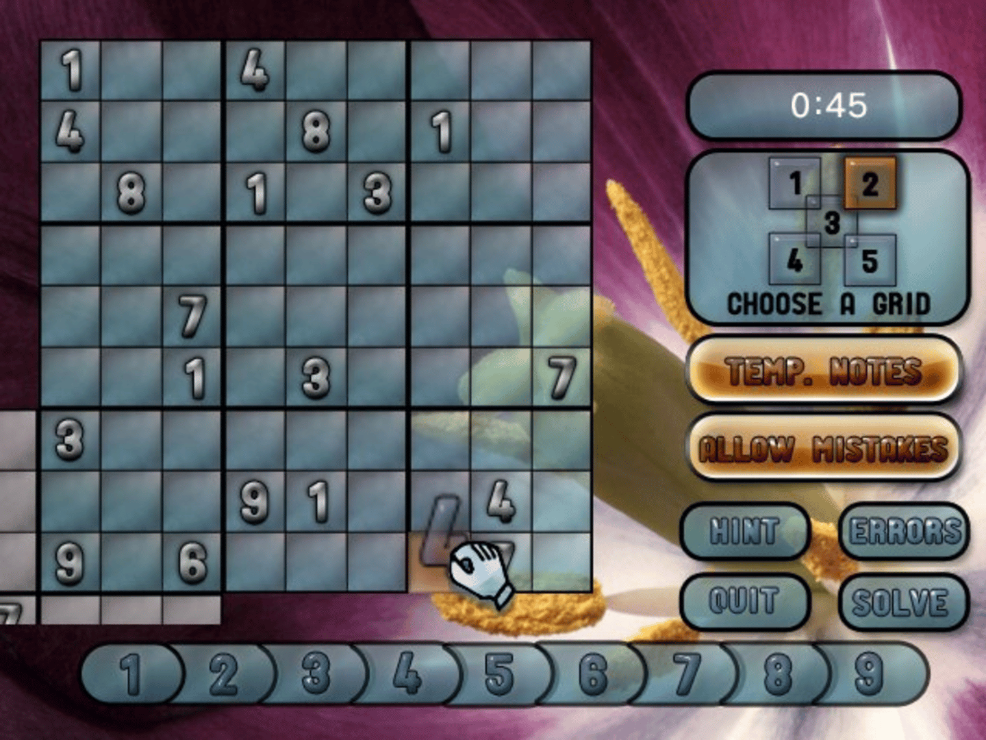 Sudoku Challenge! screenshot