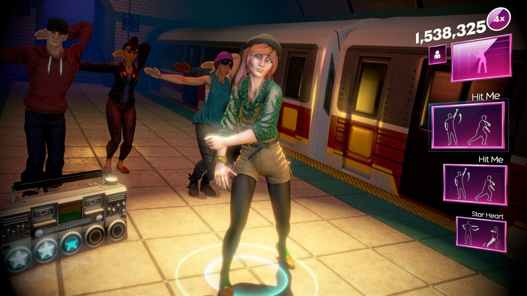 Captura de pantalla - Dance Central Spotlight