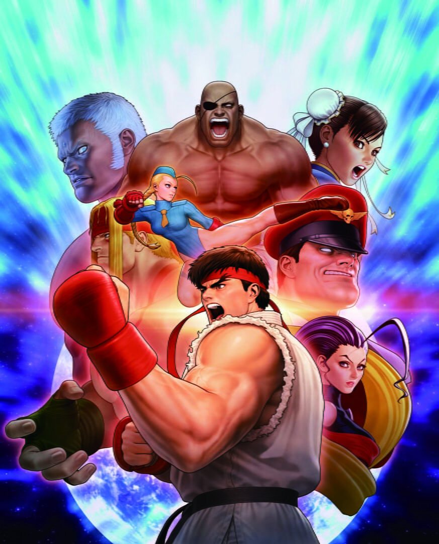 Street Fighter 30th Anniversary Collection artwork