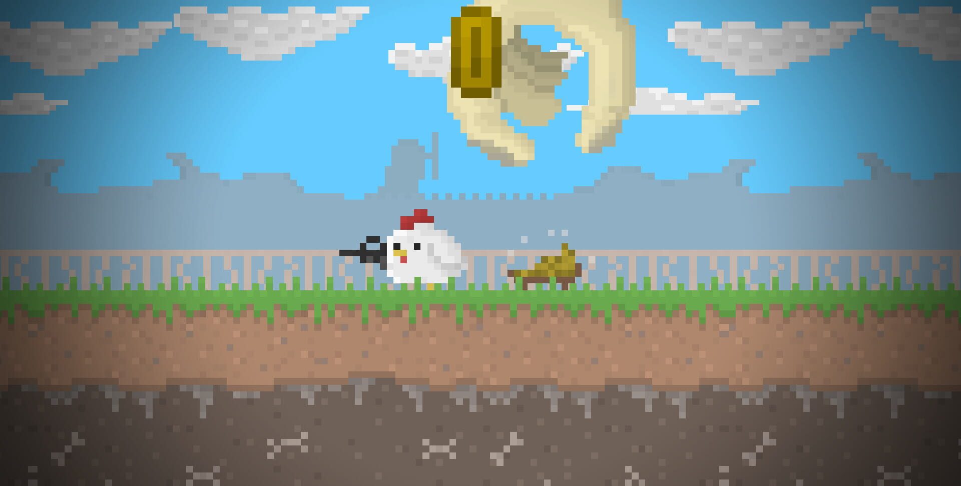 Chicka Wars | Chicken Meat - Screenshot