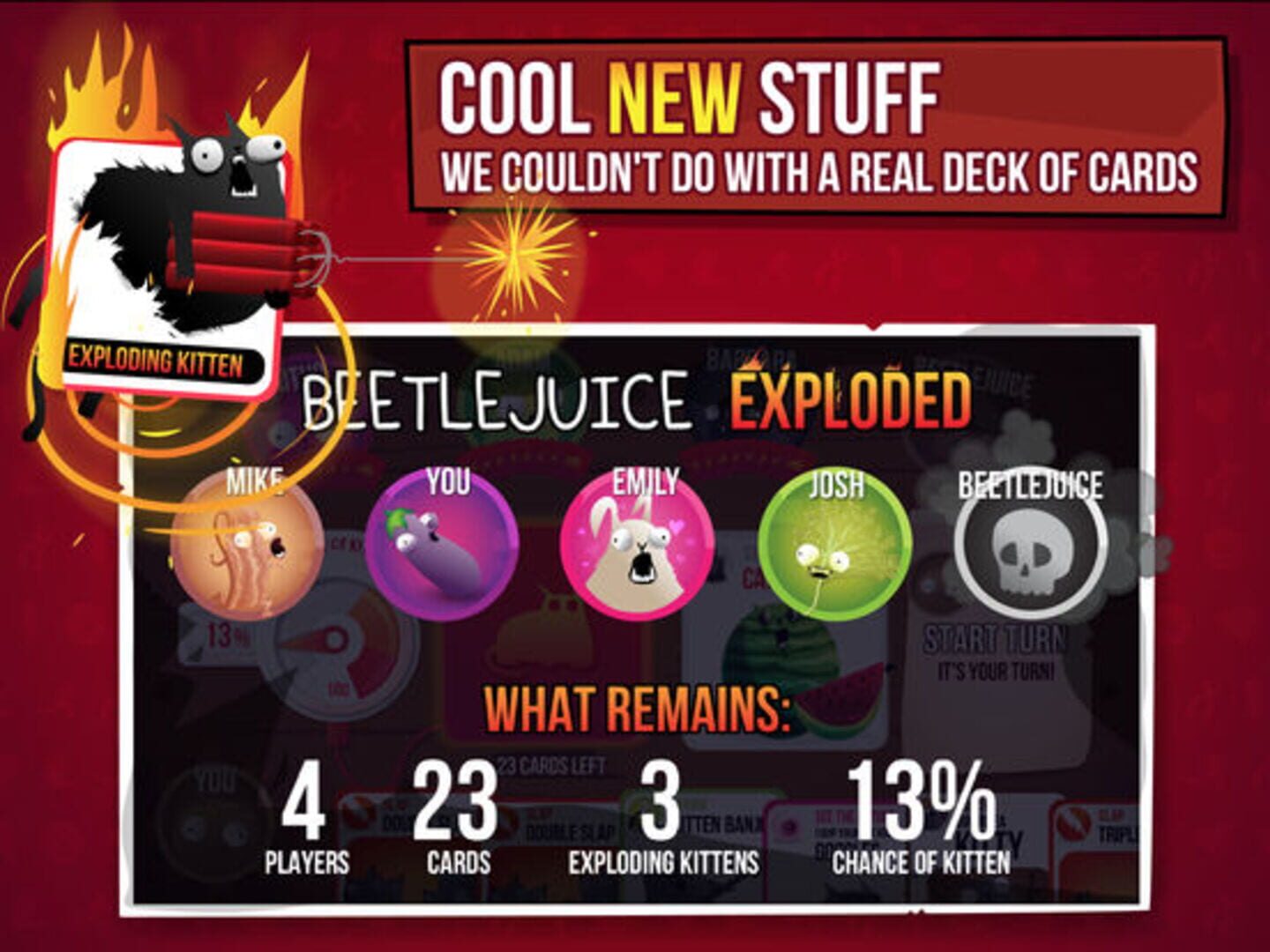 Exploding Kittens screenshot
