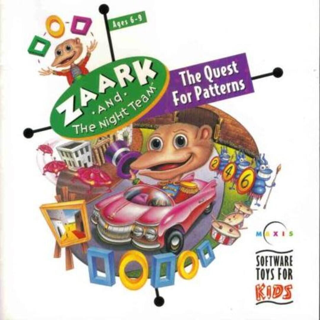 Zaark and the Night Team: The Quest for Patterns and The Search for Symbols cover art