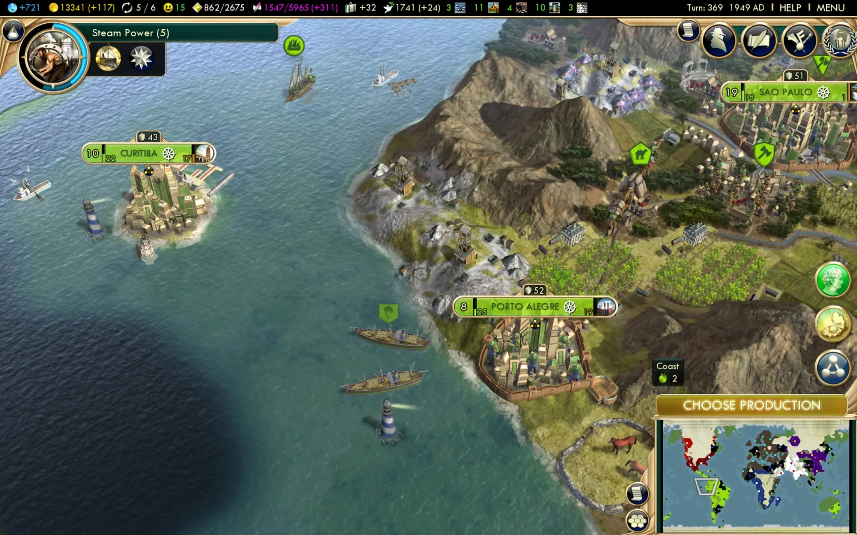 Captura de pantalla - Sid Meier's Civilization V: Brave New World