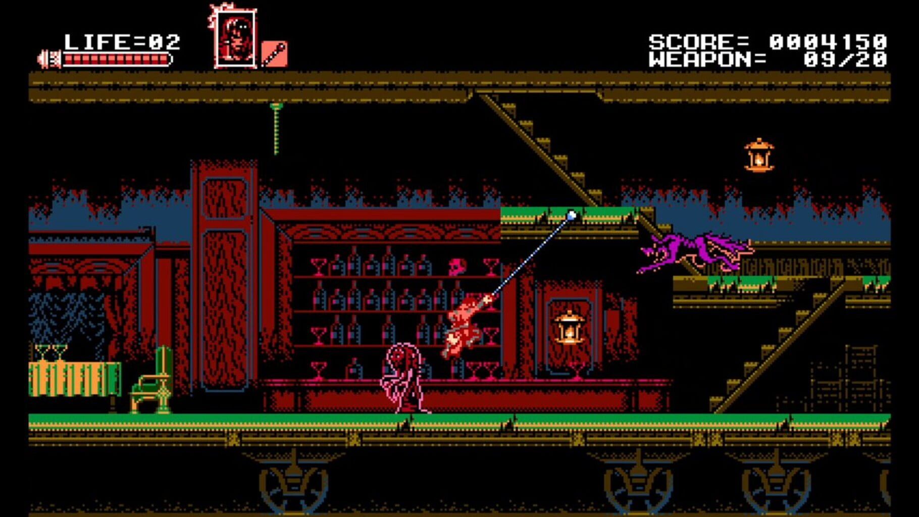 Bloodstained: Curse of the Moon screenshots