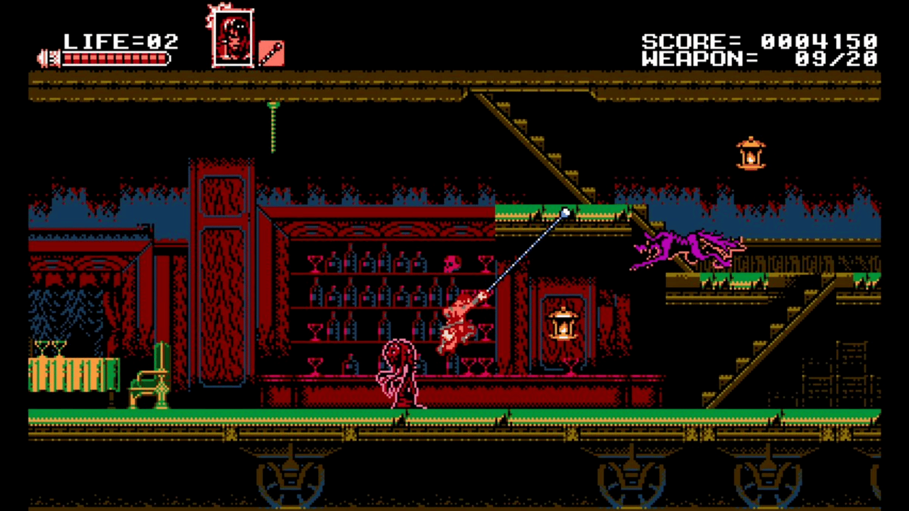 Bloodstained: Curse of the Moon screenshot