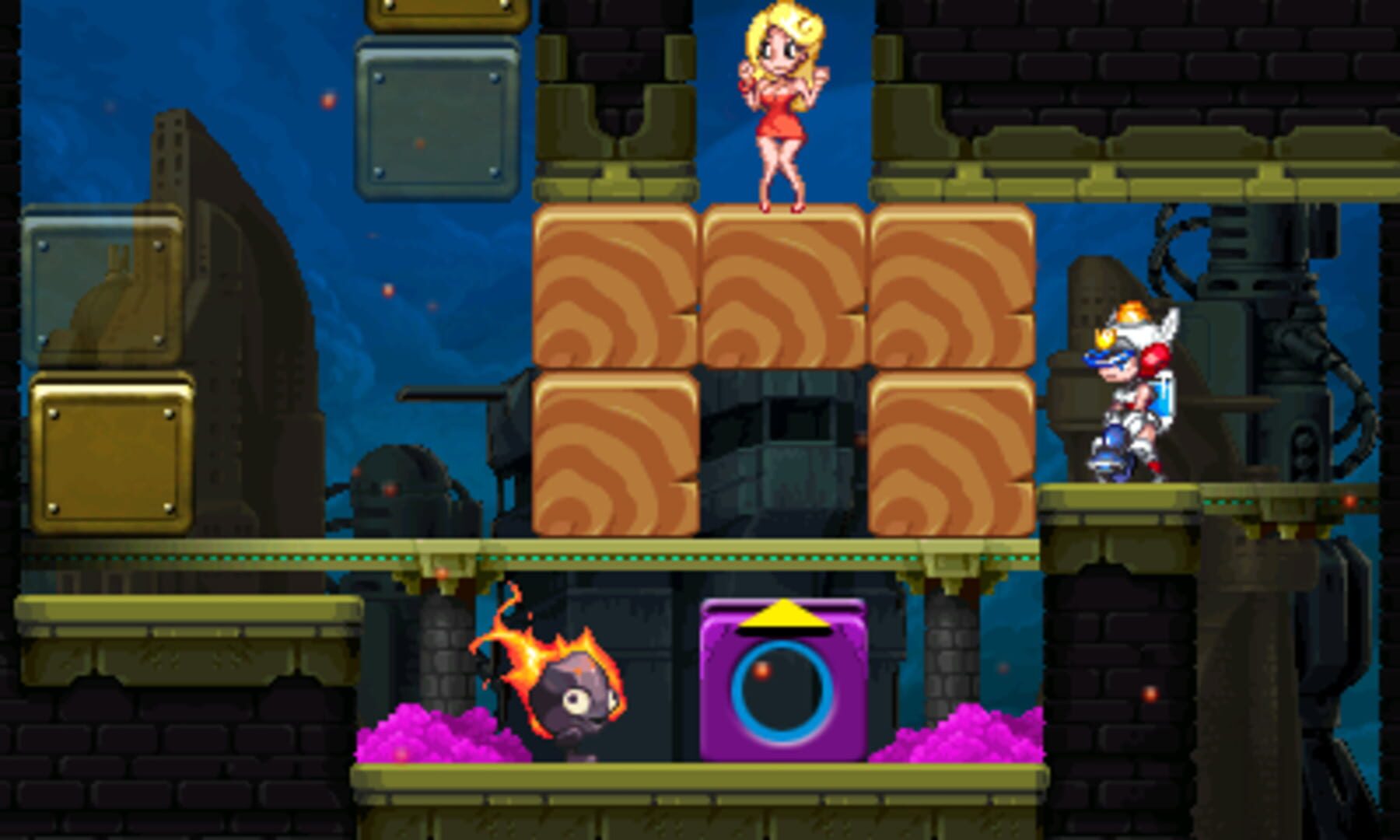 Captura de pantalla - Mighty Switch Force! 2