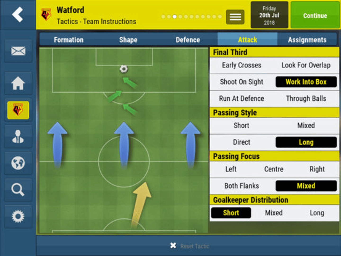 Football Manager Mobile 2018 screenshot