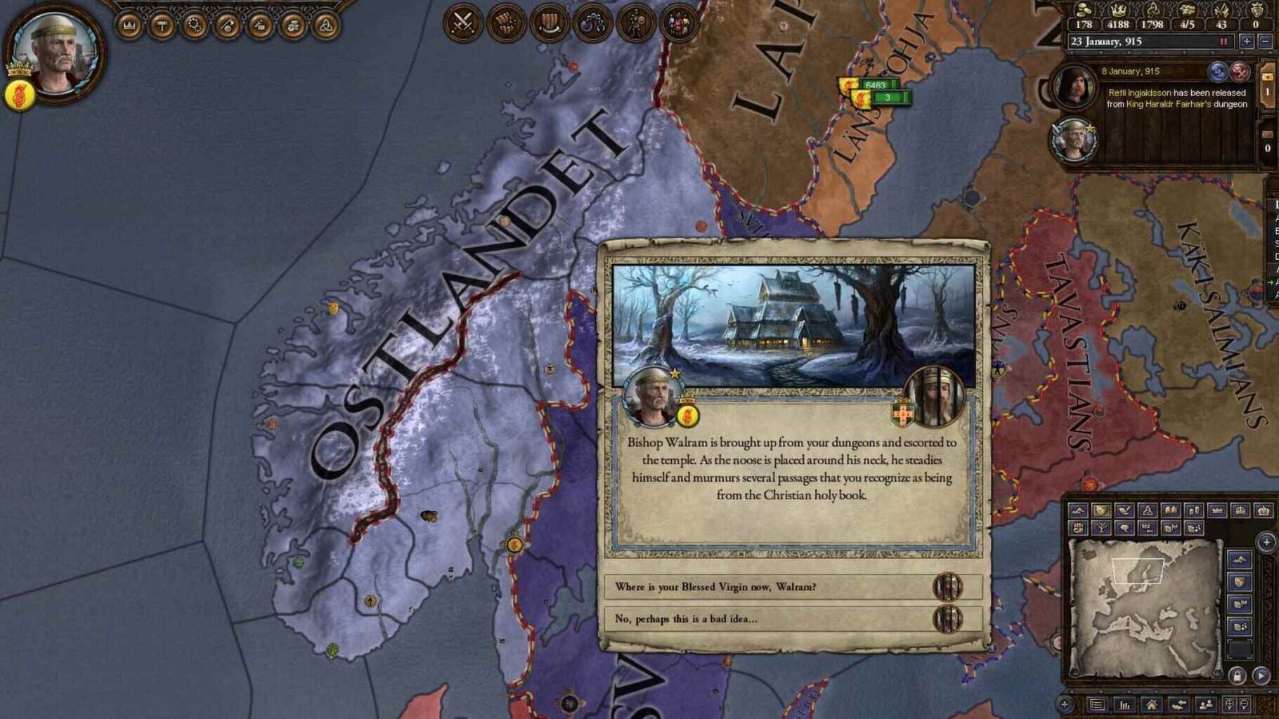 Captura de pantalla - Crusader Kings II: The Old Gods