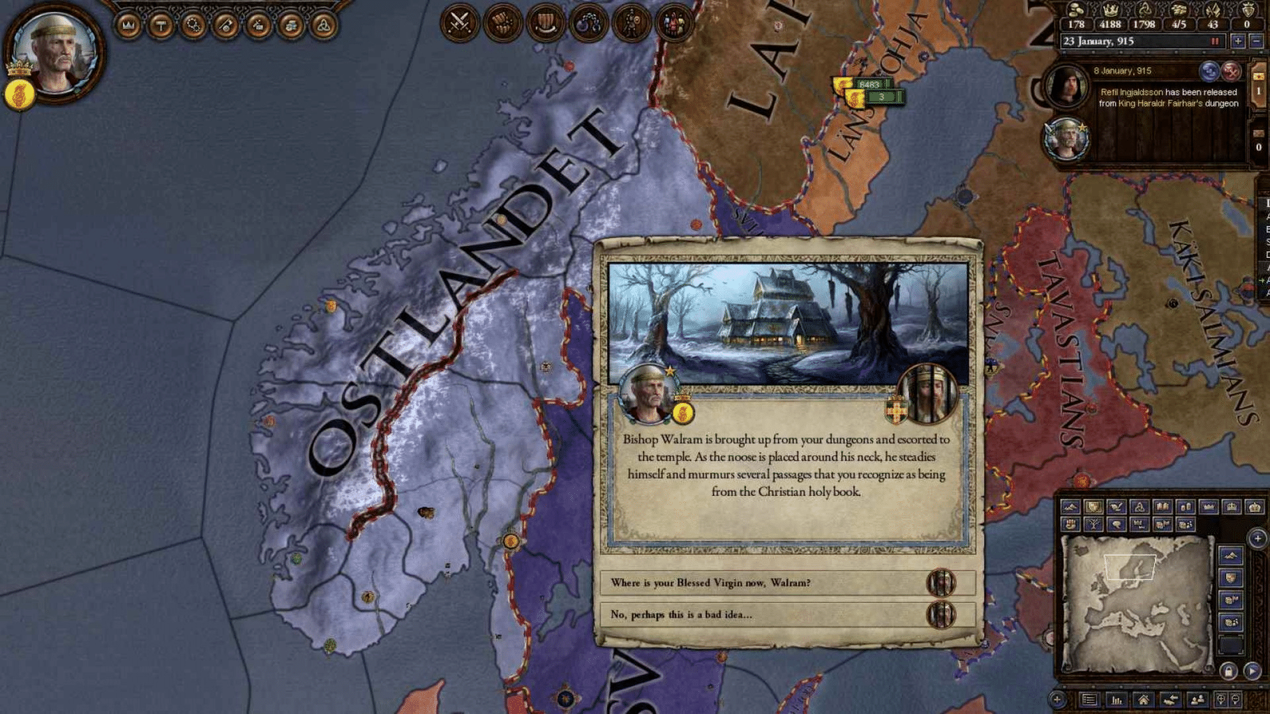 Crusader Kings II: The Old Gods screenshot