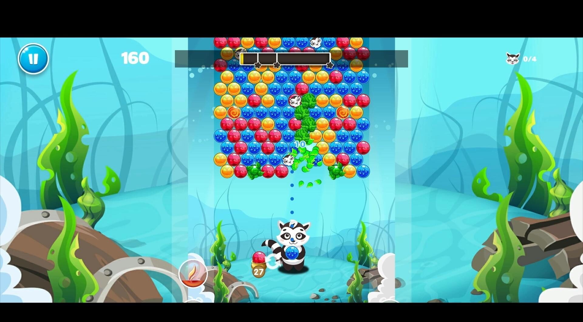 Raccoon Hero: Under the Sea - Screenshot