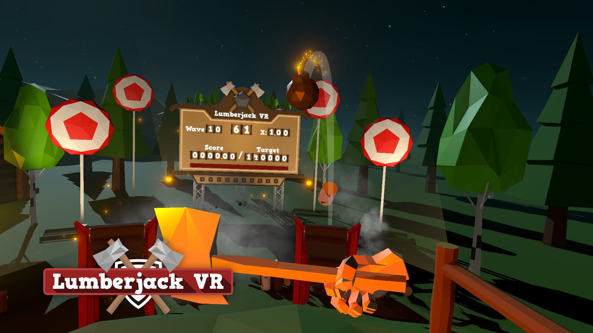Lumberjack VR - Screenshot