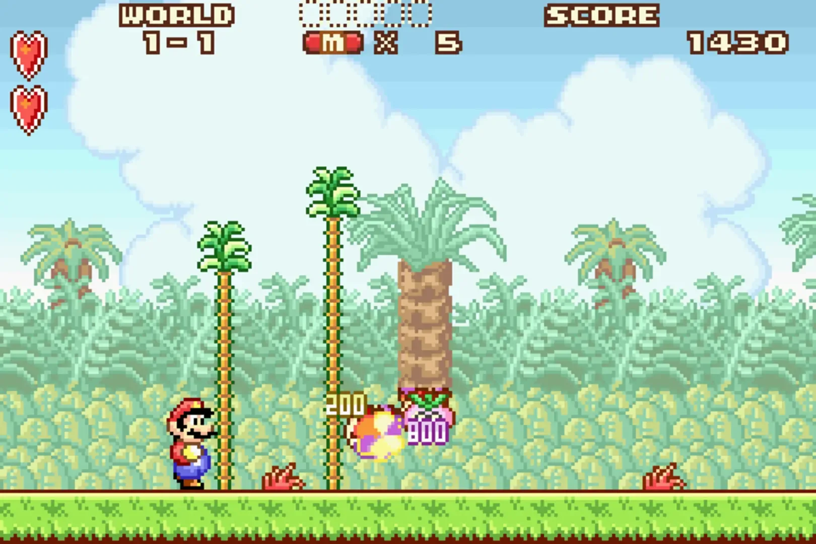 Captura de pantalla - Super Mario Advance