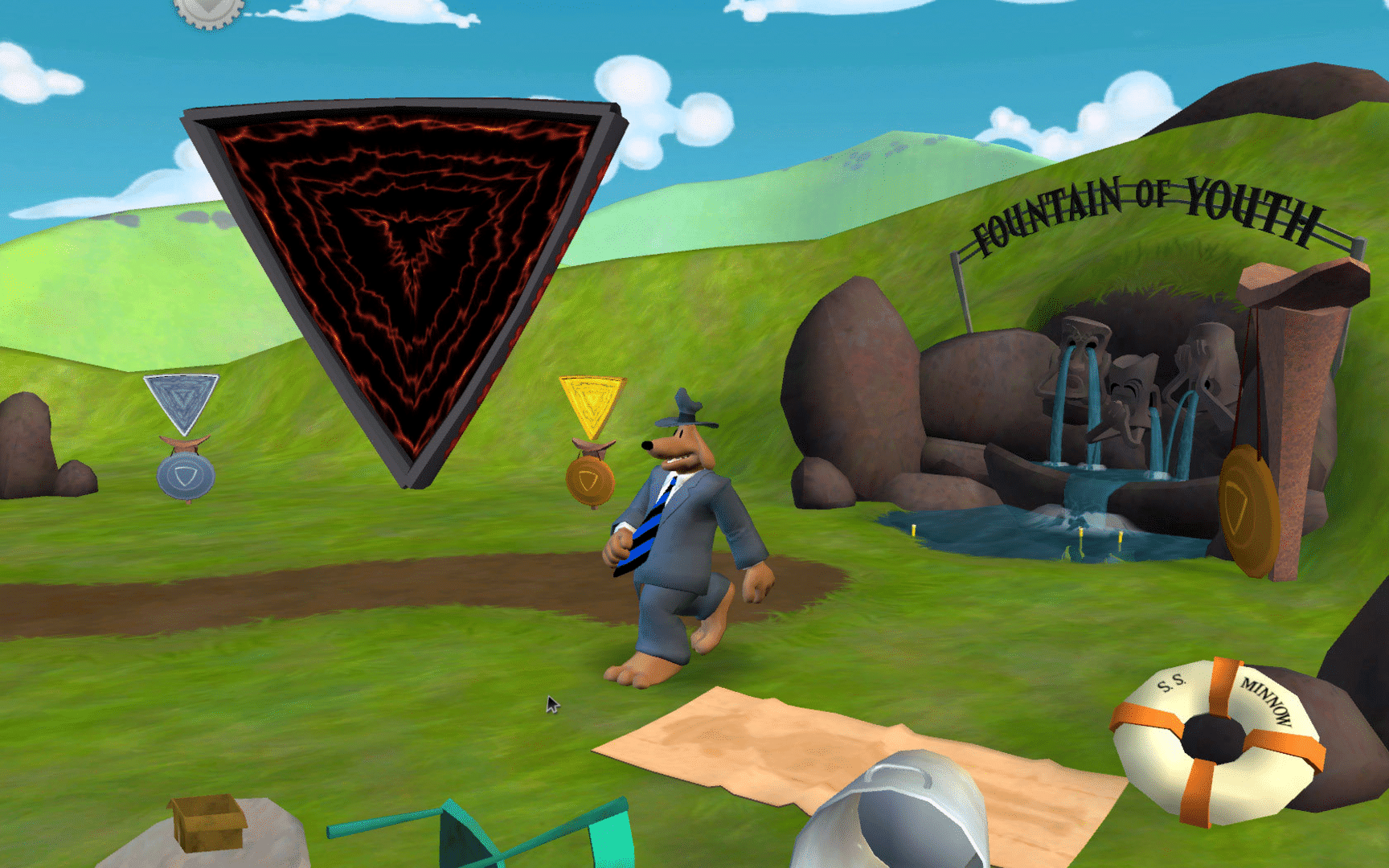 Sam & Max: Beyond Time and Space - Episode 2: Moai Better Blues screenshot