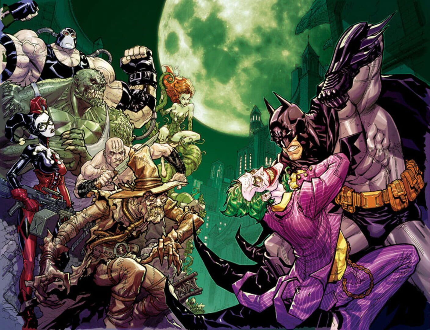 Batman: Arkham Asylum artwork