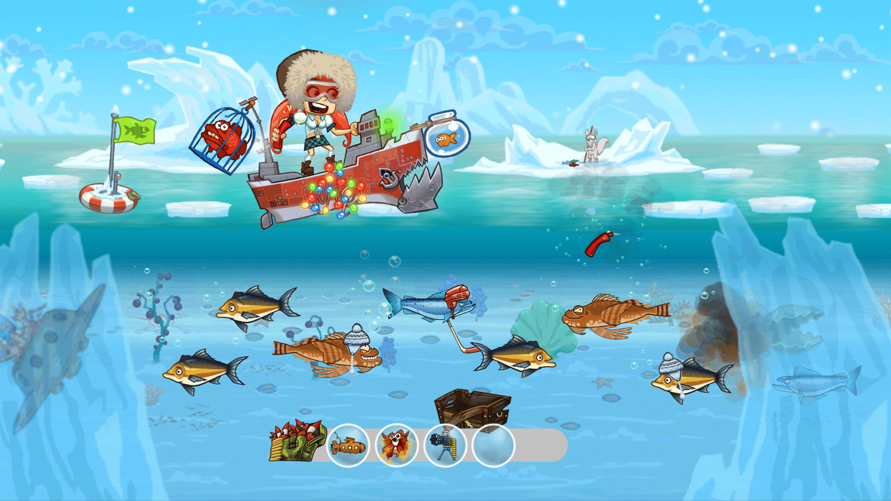 Dynamite Fishing: World Games screenshot