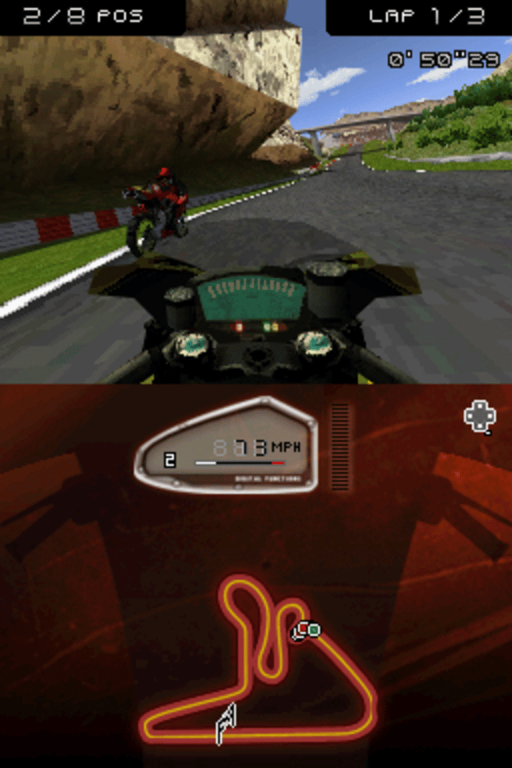 Moto Racer DS screenshot