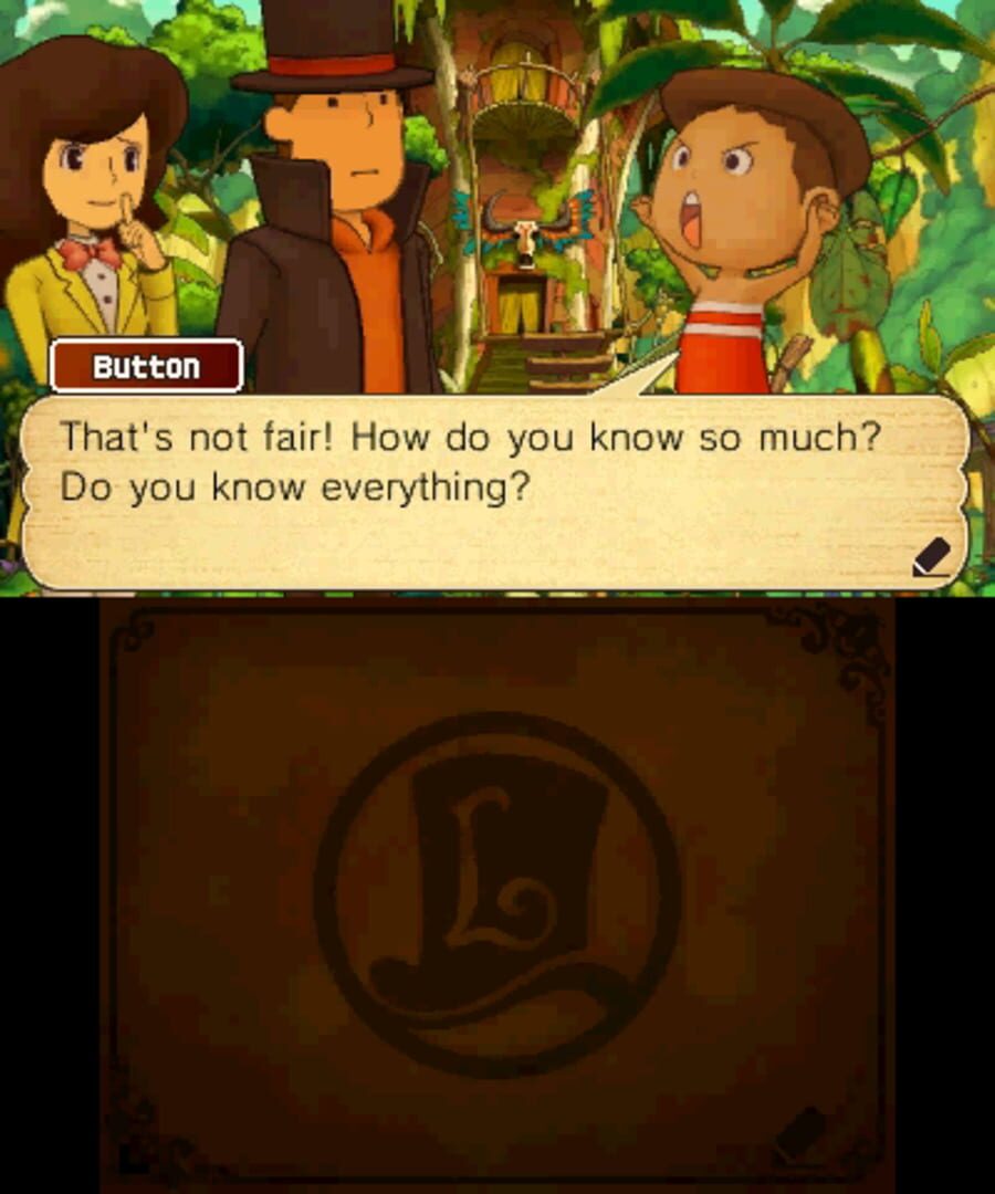 Professor Layton and the Azran Legacy screenshot