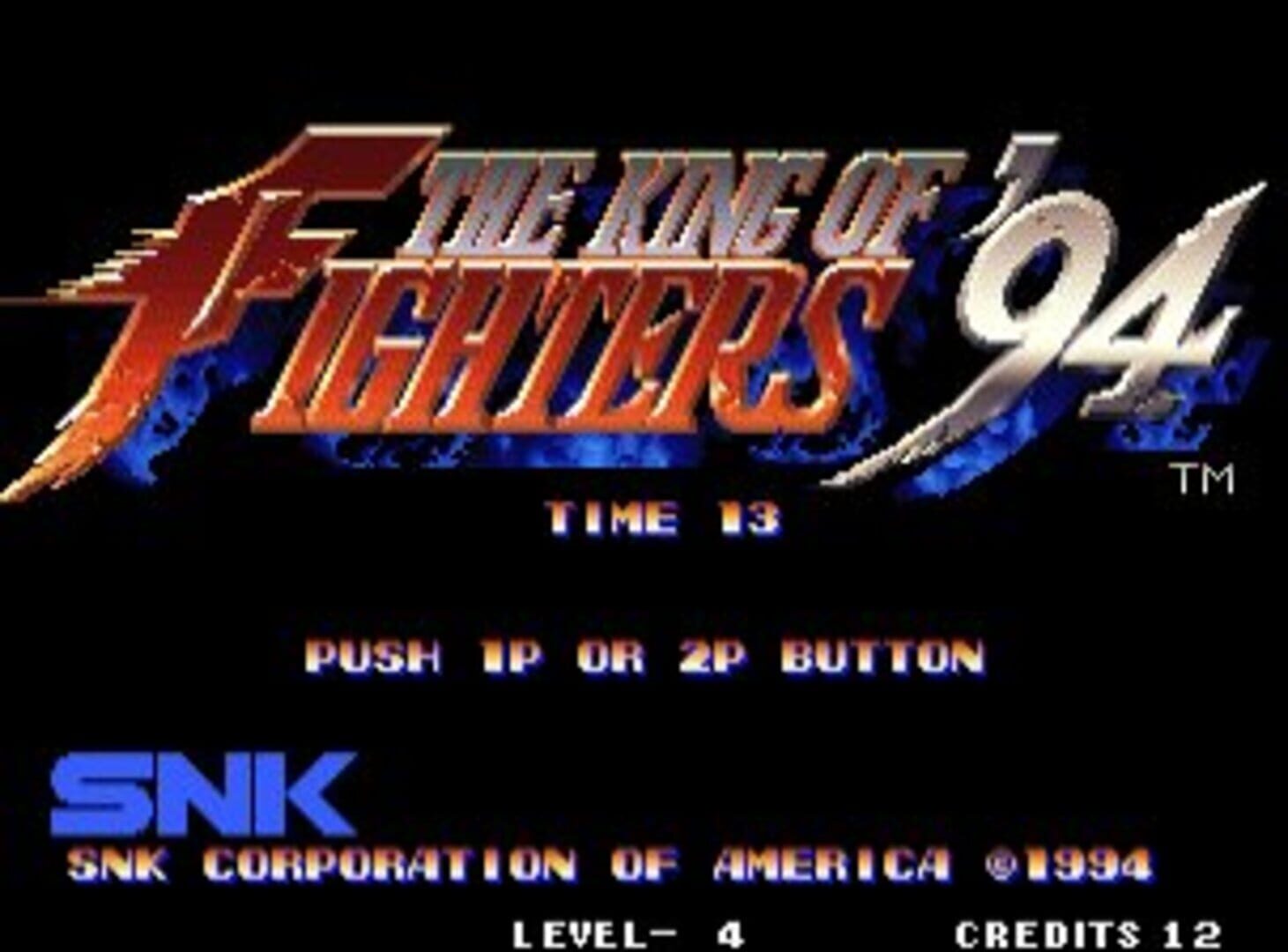 Captura de pantalla - The King of Fighters '94