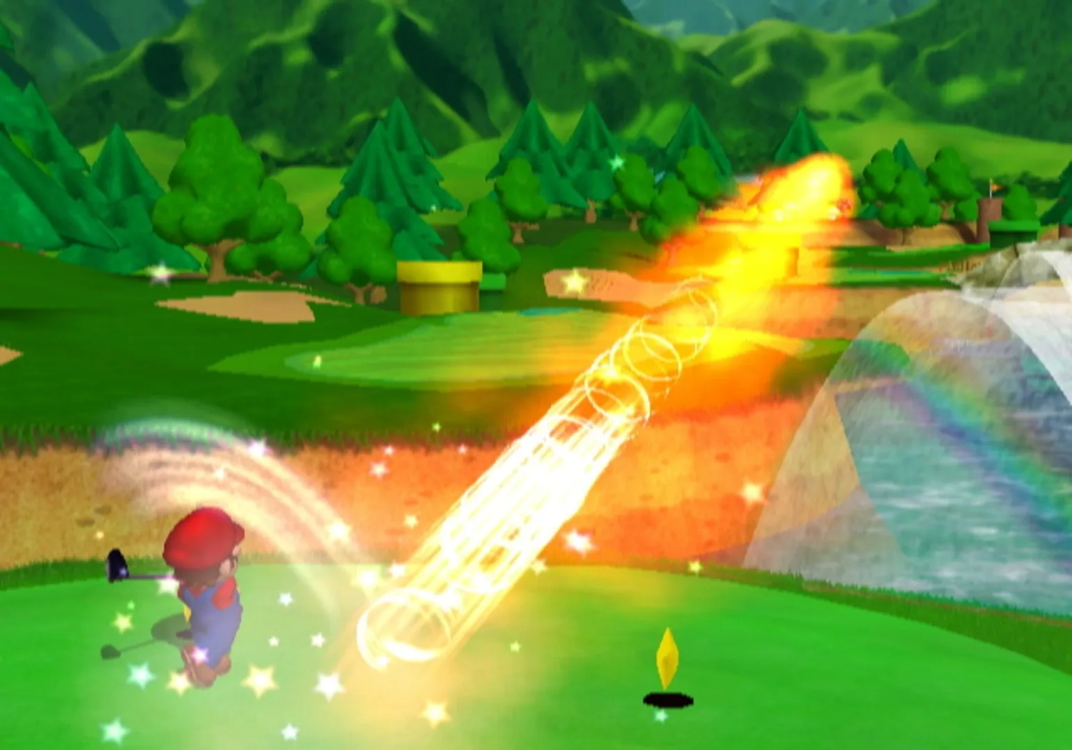 Captura de pantalla - Mario Golf: Toadstool Tour