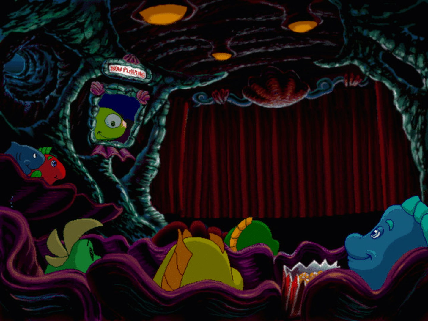 Freddi Fish 2: The Case of the Haunted Schoolhouse screenshot