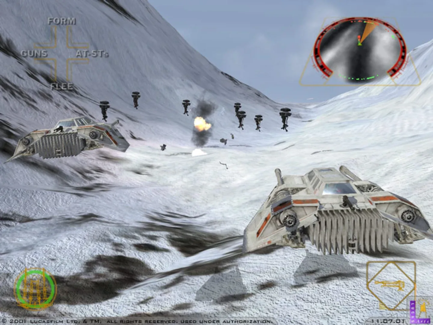 Captura de pantalla - Star Wars: Rogue Squadron II - Rogue Leader