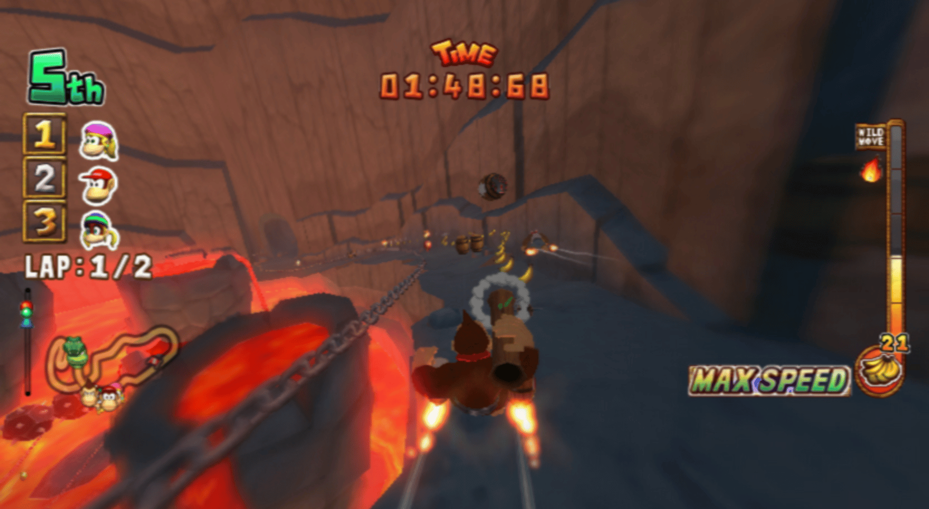 Donkey Kong Barrel Blast screenshot