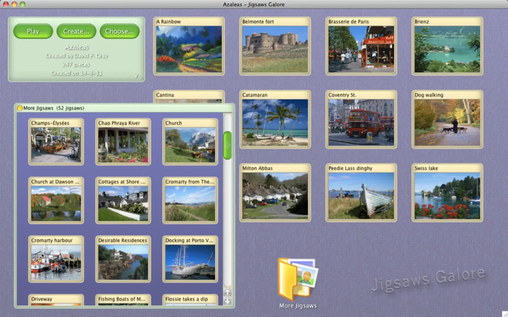 Jigsaws Galore