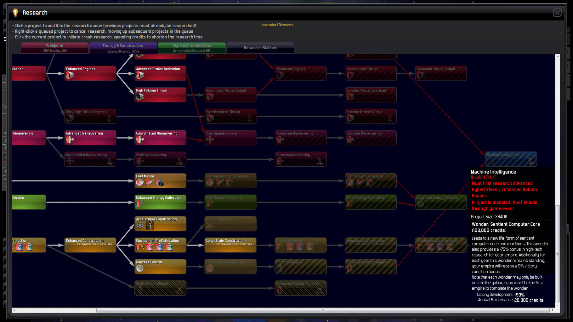 Distant Worlds: Universe screenshot