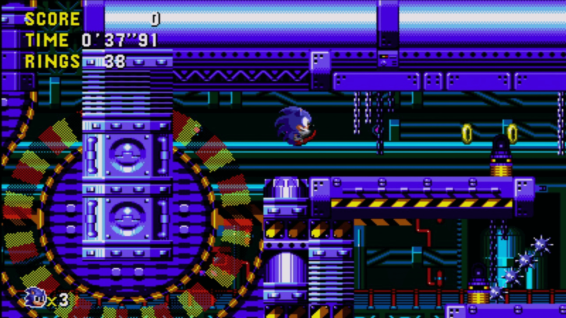 Sonic CD screenshot