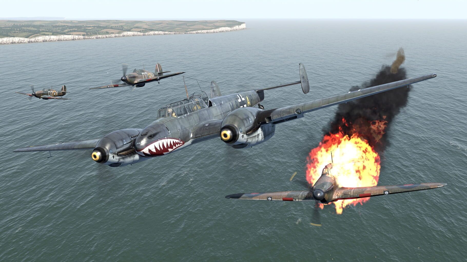 Captura de pantalla - IL-2 Sturmovik: Cliffs of Dover - Blitz Edition