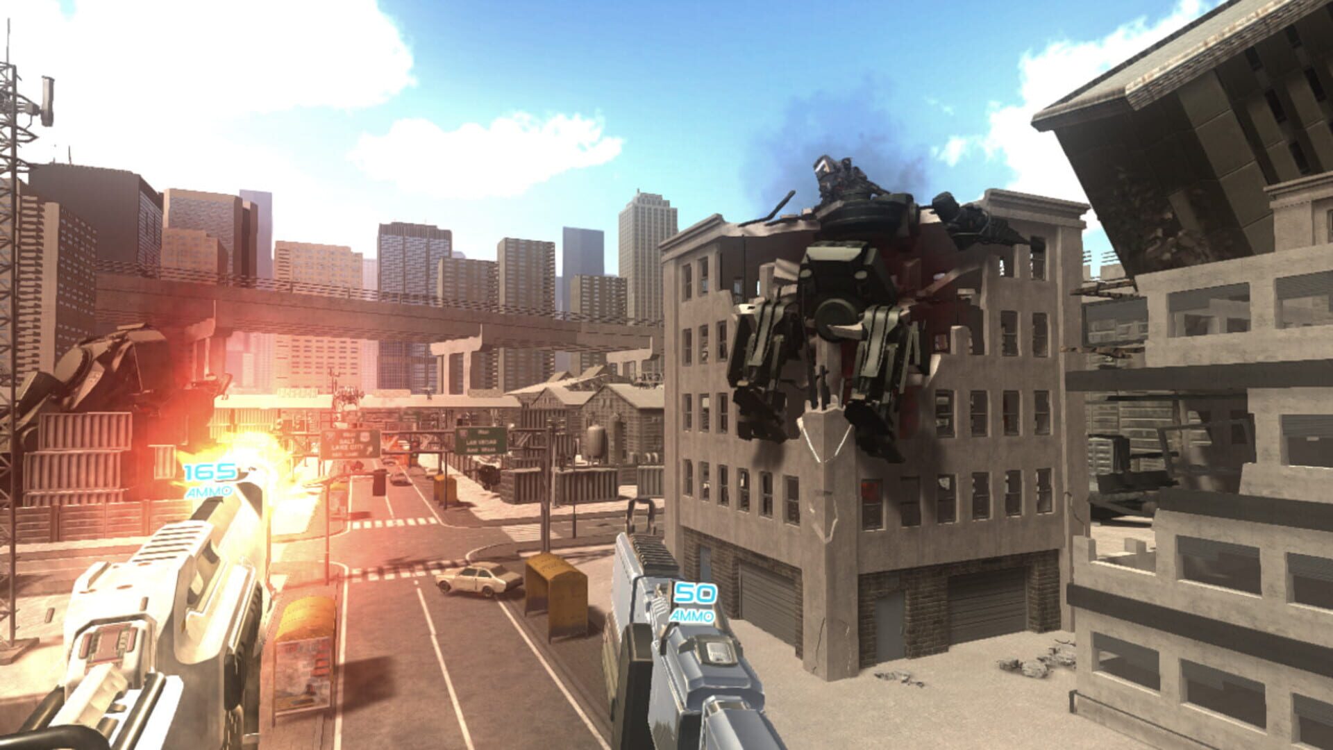 Jetpack Warrior VR - Screenshot