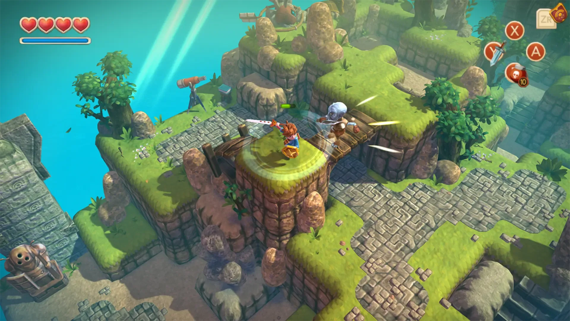 Captura de pantalla - Oceanhorn: Monster of Uncharted Seas