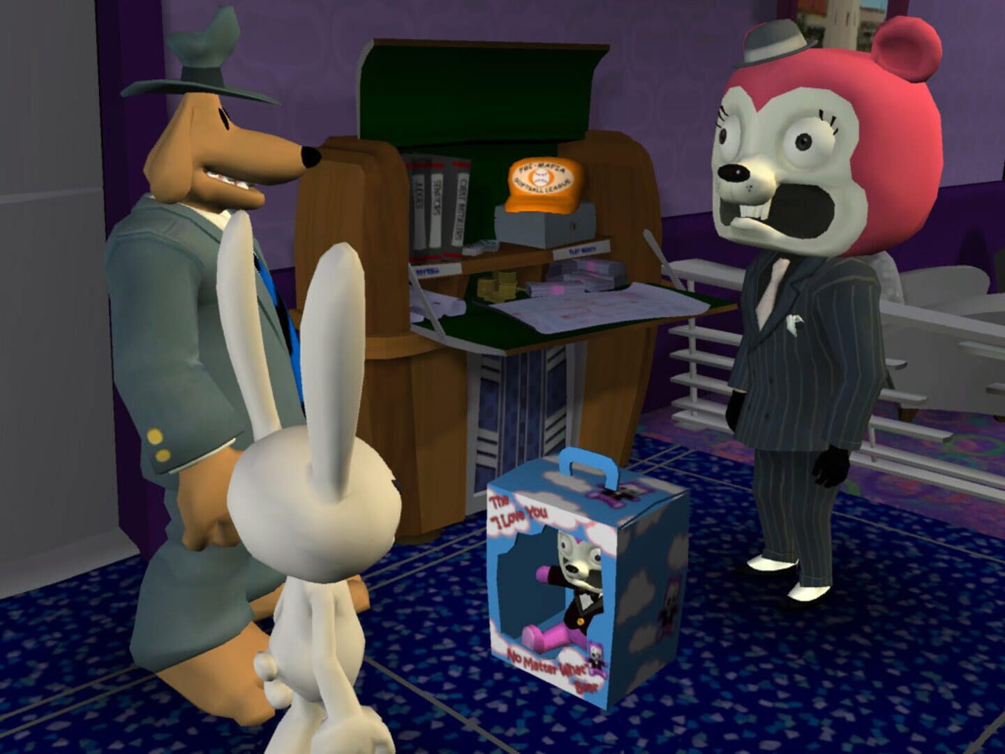 Captura de pantalla - Sam & Max: Save the World - Episode 3: The Mole, the Mob and the Meatball